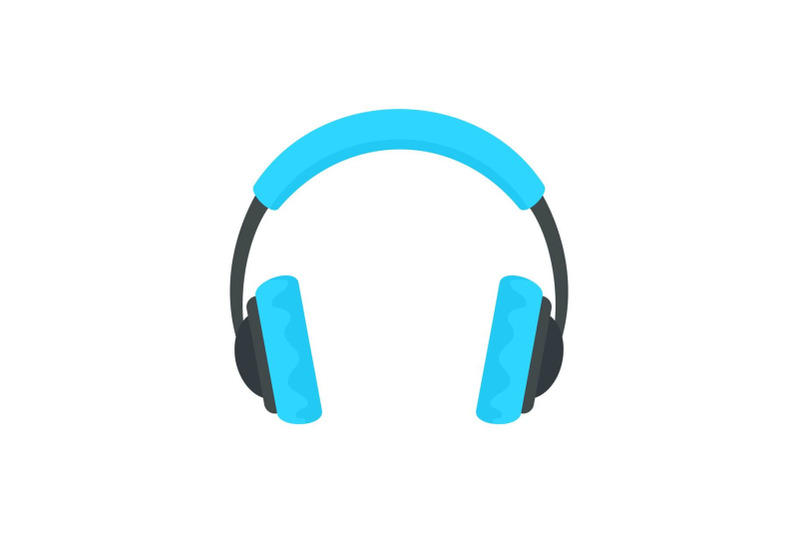 headphones-icon-flat-style