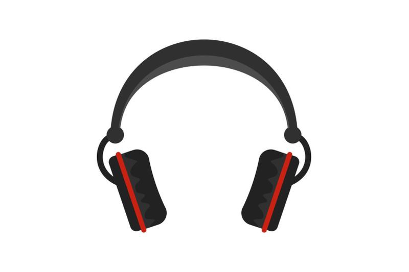 modern-headphones-icon-flat-style