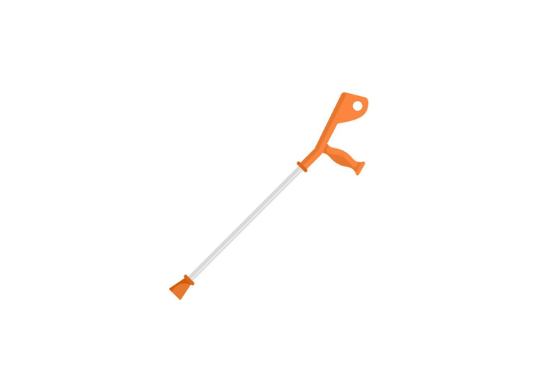 crutch-icon-flat-style