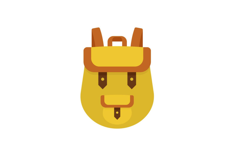 backpack-icon-flat-style