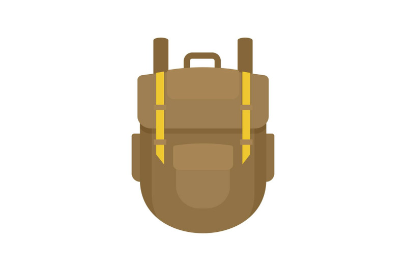 explore-backpack-icon-flat-style