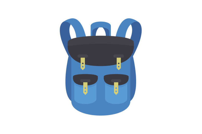 climbing-backpack-icon-flat-style
