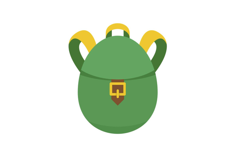 rucksack-icon-flat-style