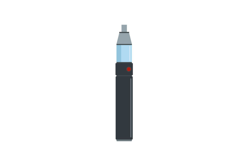 electric-cigar-icon-flat-style