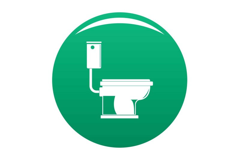 toilet-icon-vector-green