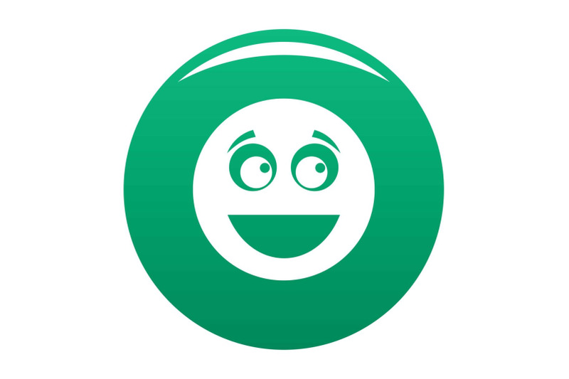 smile-icon-vector-green