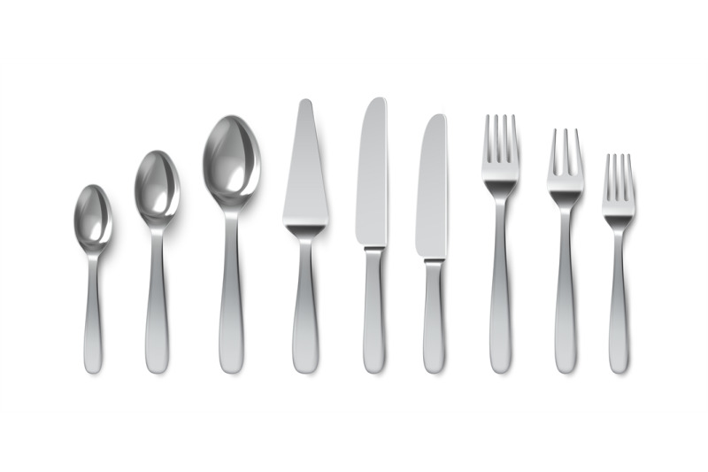 realistic-cutlery-spoons-forks-and-table-knives-silverware-utensil