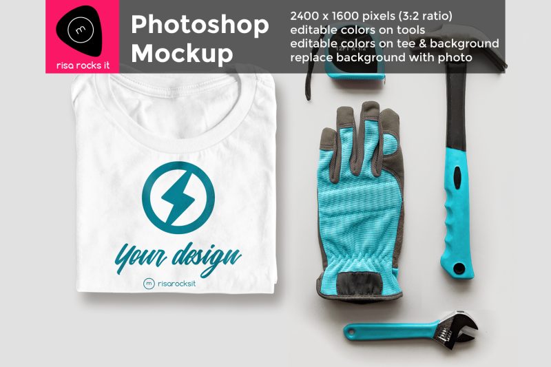 folded-tee-shirt-with-tools-photoshop-mock-up