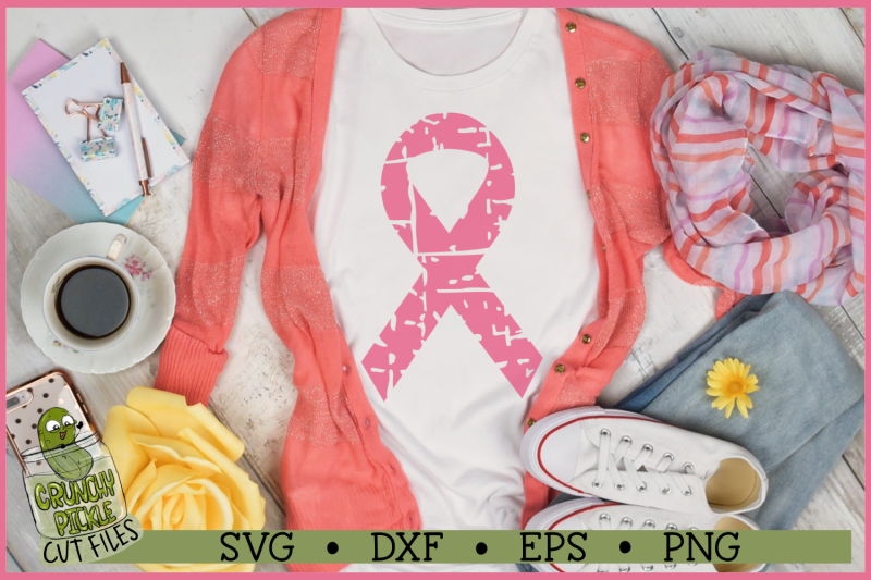 breast-cancer-ribbon-distressed-svg-file