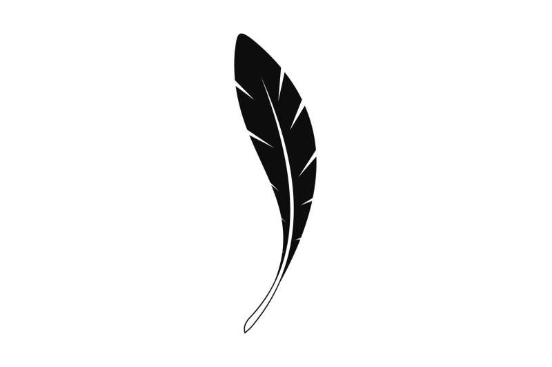 american-feather-icon-simple-style