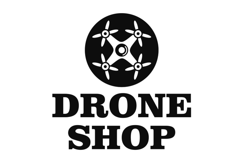 drone-market-logo-simple-style