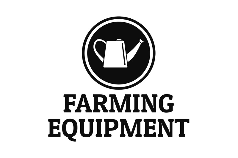 garden-tool-logo-simple-style