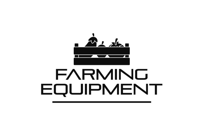farming-tool-logo-simple-style