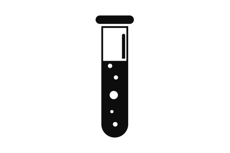 test-tube-icon-simple-style