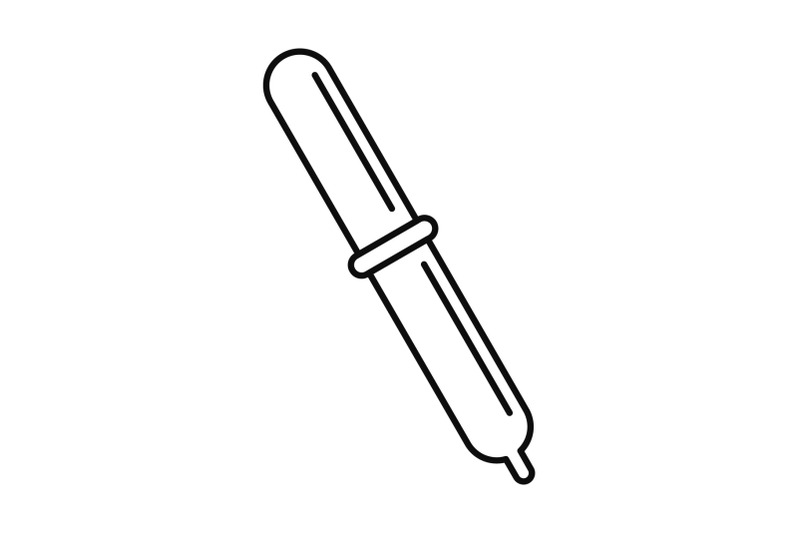 pipette-icon-outline-style