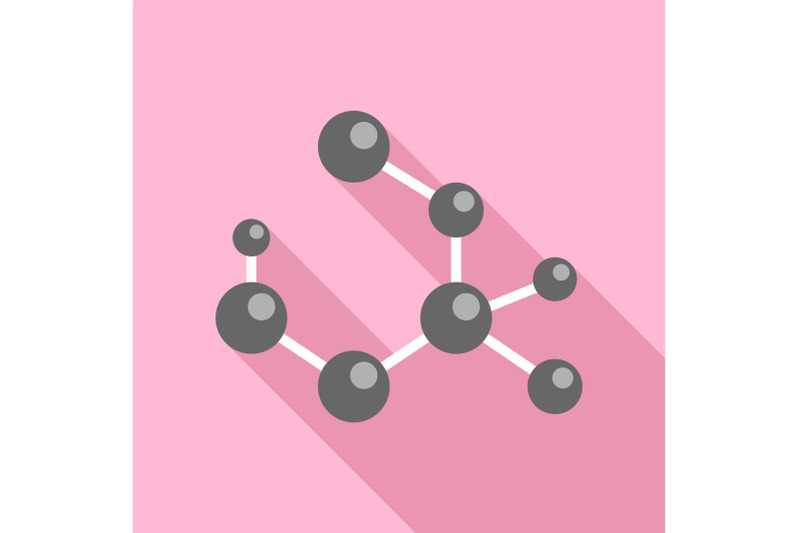 molecule-formula-icon-flat-style