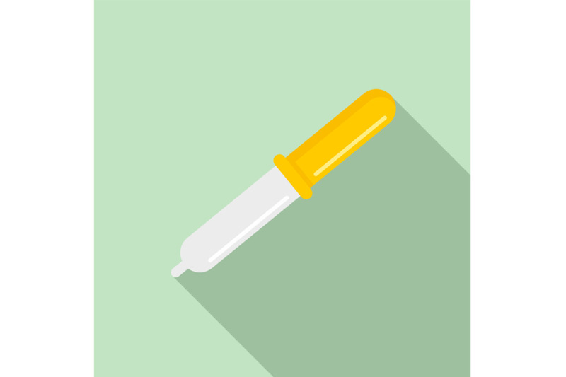 pipette-icon-flat-style