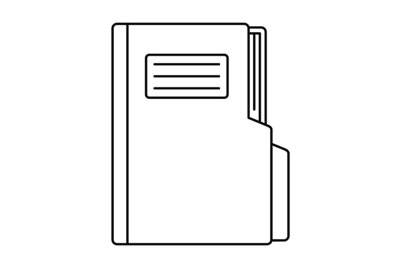 folder-icon-outline-style