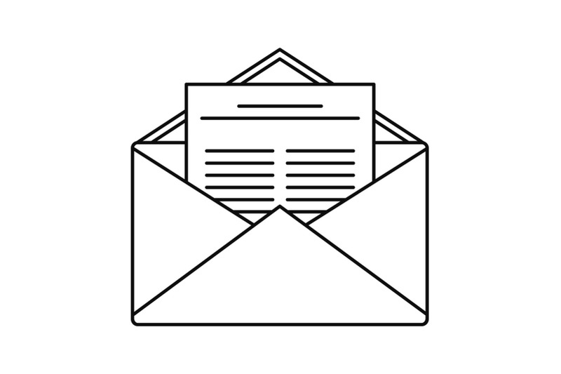 mail-icon-outline-style