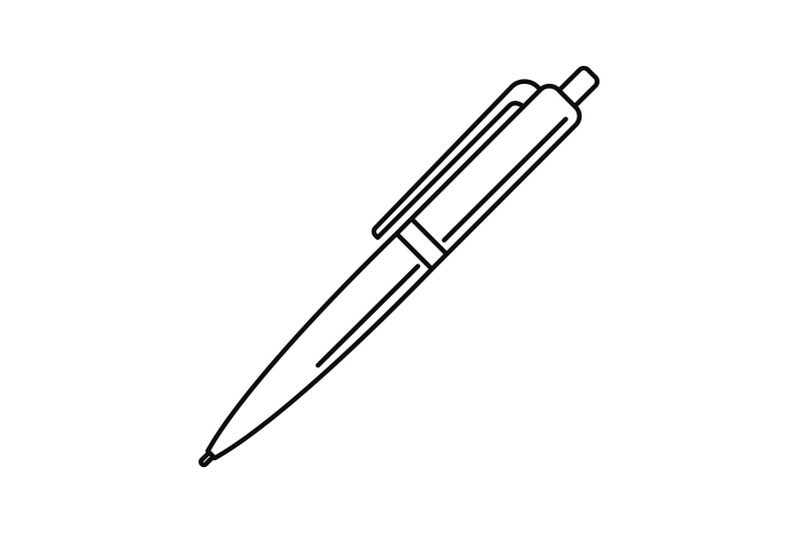pen-icon-outline-style