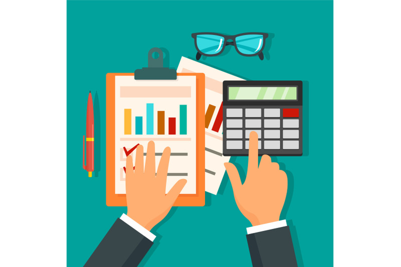 tax-accounting-day-concept-background-flat-style