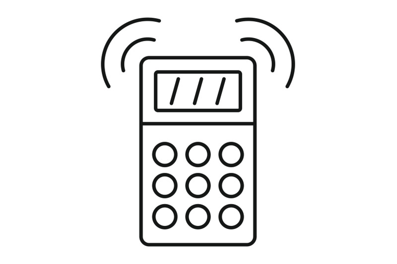 smart-house-alarm-icon-outline-style