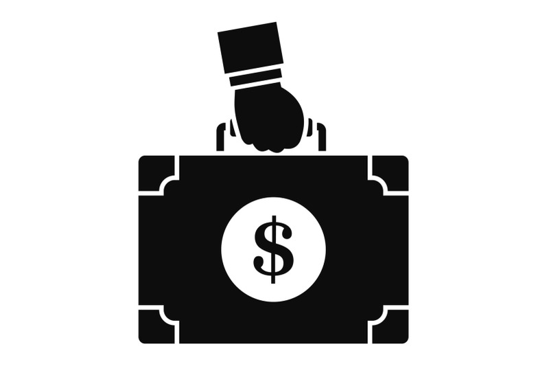 corruption-money-suitcase-icon-simple-style