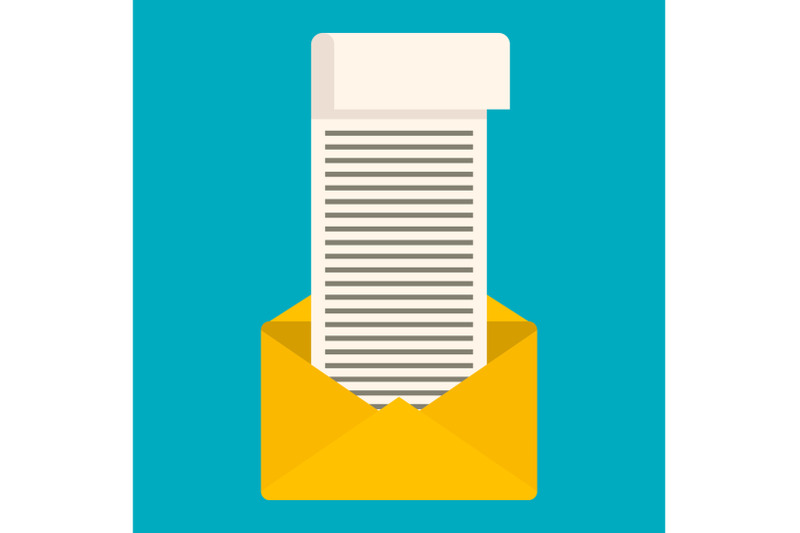 tax-mail-icon-flat-style