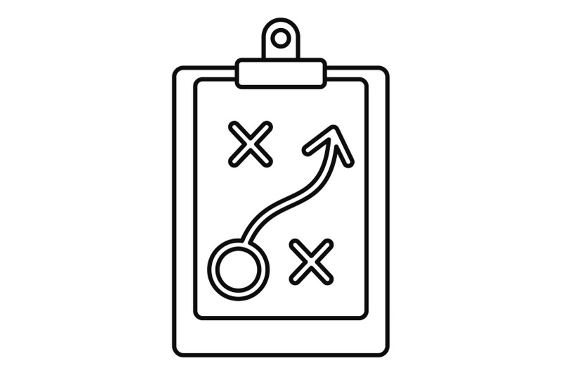 decision-strategy-icon-outline-style