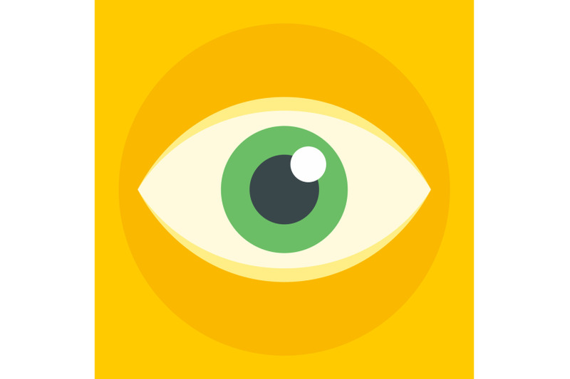 business-eye-icon-flat-style