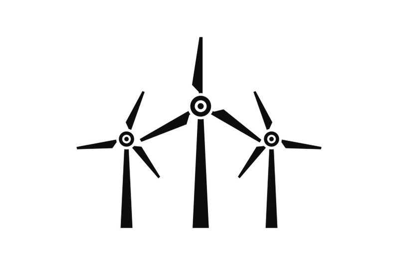 wind-energy-icon-simple-style