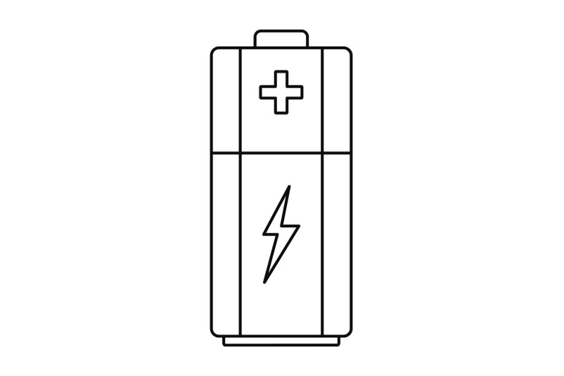 battery-icon-outline-style