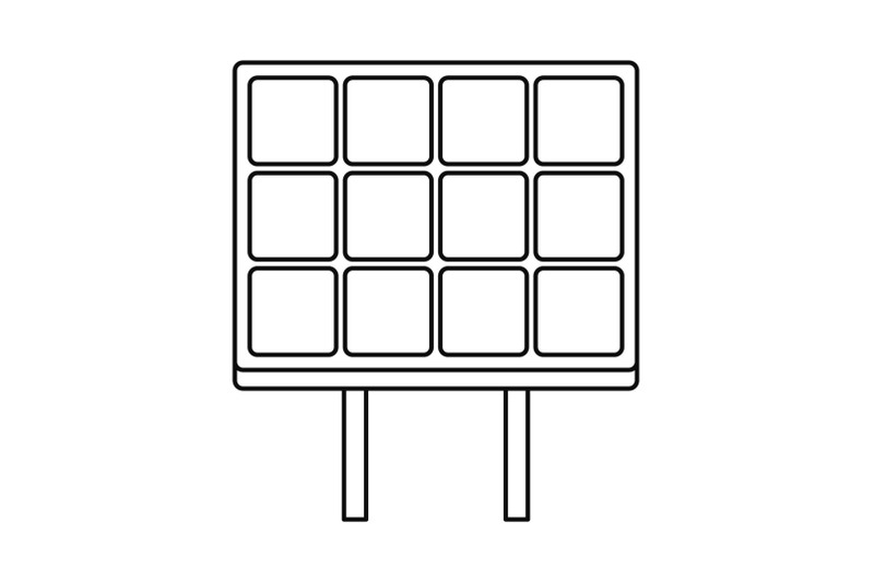 solar-panel-icon-outline-style