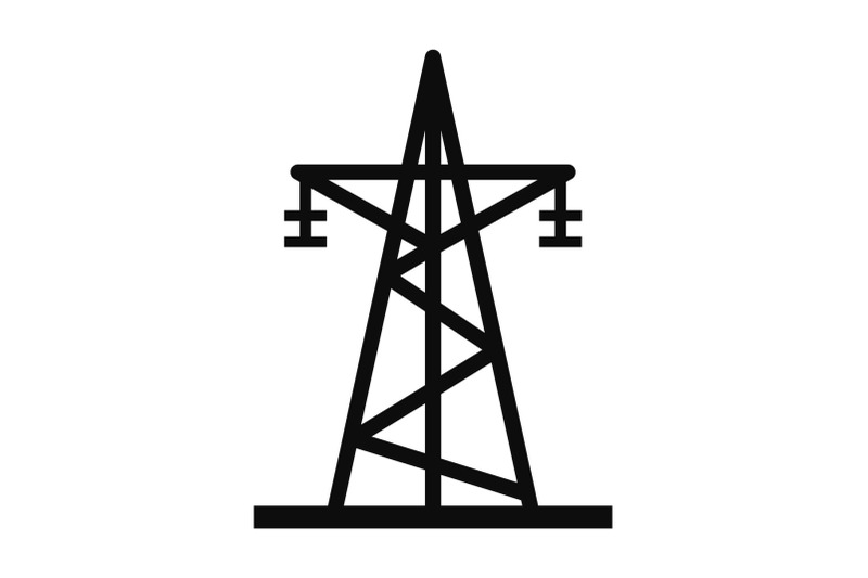 energy-electric-tower-icon-simple-style