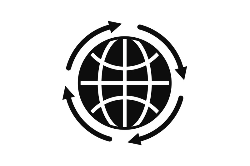 global-save-energy-icon-simple-style