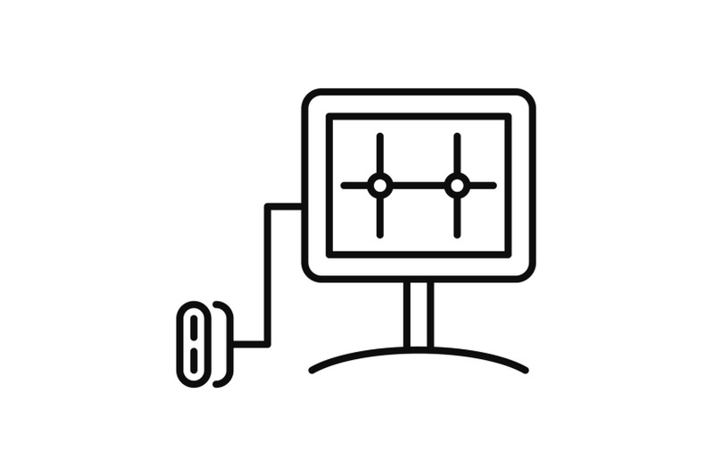 eco-energy-device-icon-outline-style