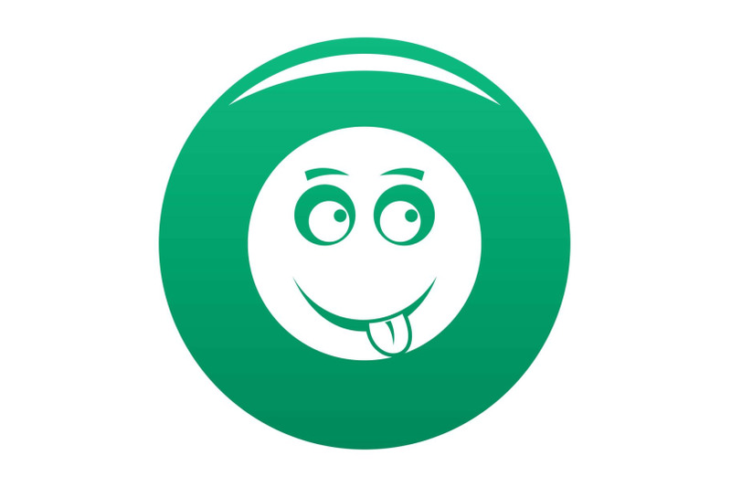 smile-icon-vector-green