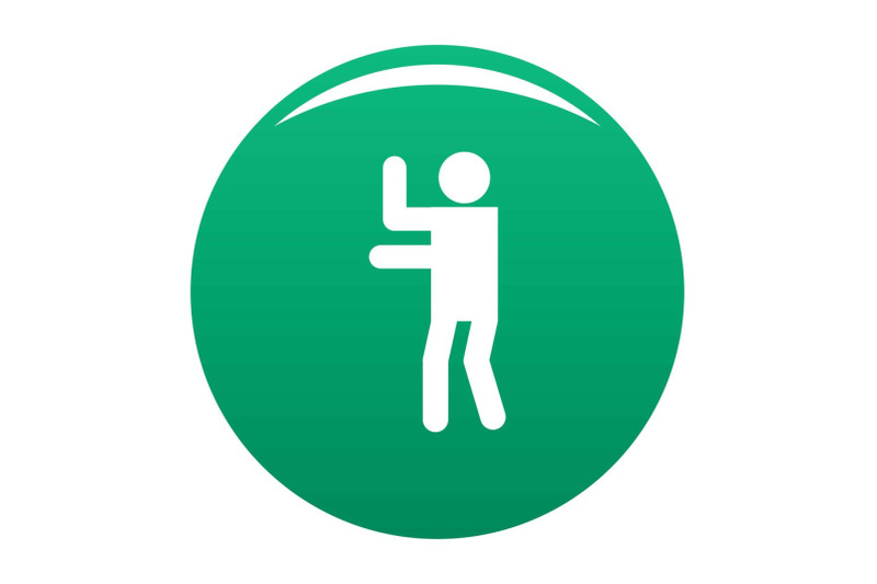 stick-figure-stickman-icon-vector-green