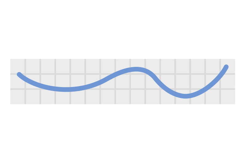 line-chart-icon-flat-style