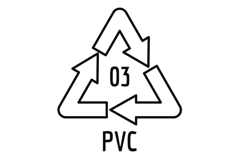 pvc-sign-icon-outline-style