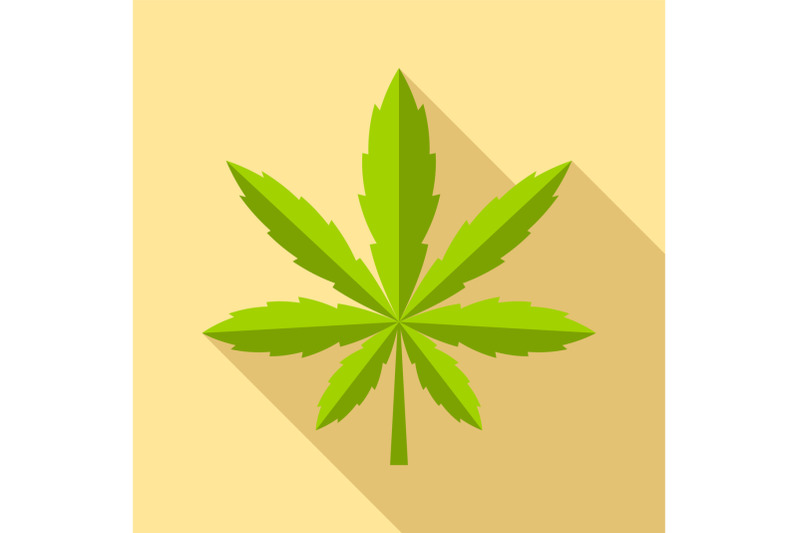 cannabis-leaf-icon-flat-style