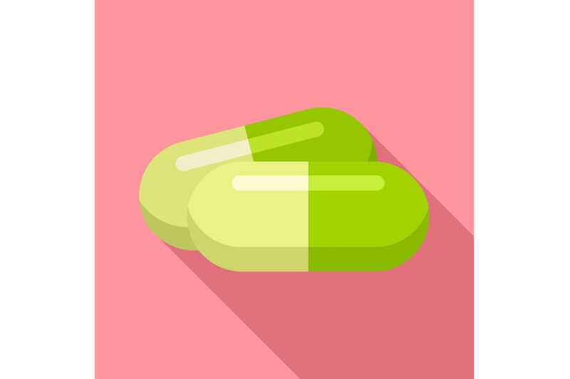 marijuana-drug-pill-icon-flat-style