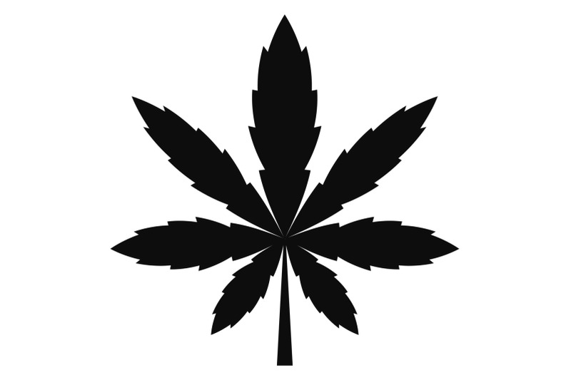 cannabis-leaf-icon-simple-style