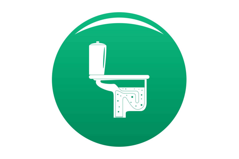 toilet-equipment-icon-vector-green