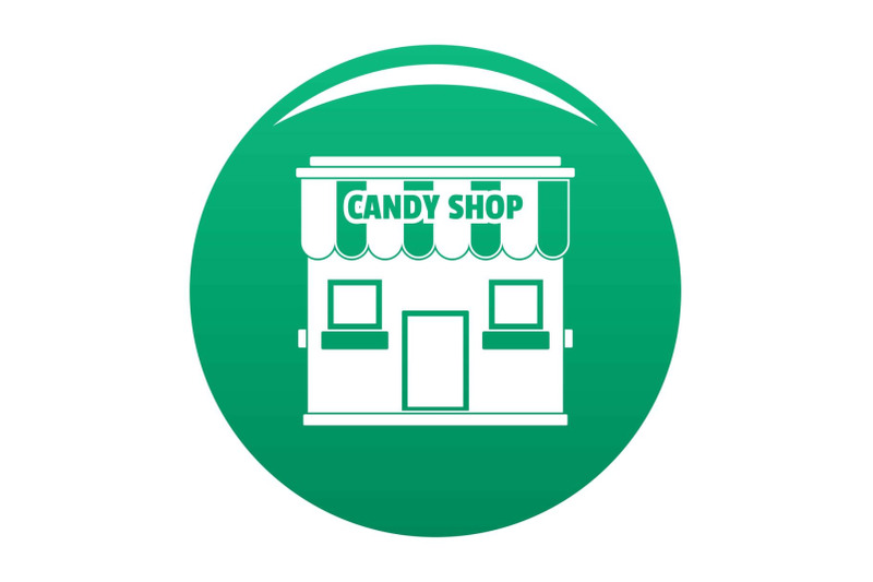 candy-shop-icon-vector-green