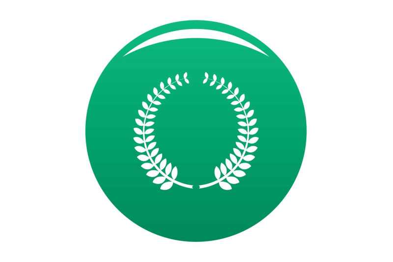 awarding-icon-vector-green