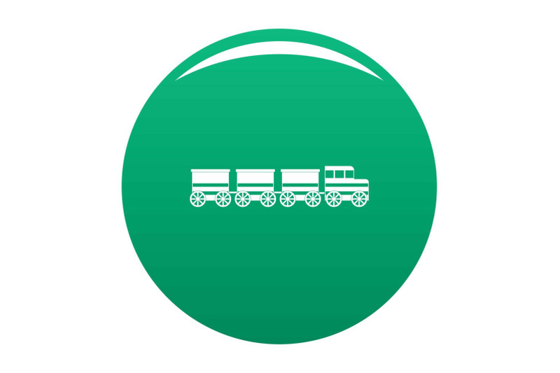 electric-train-icon-vector-green