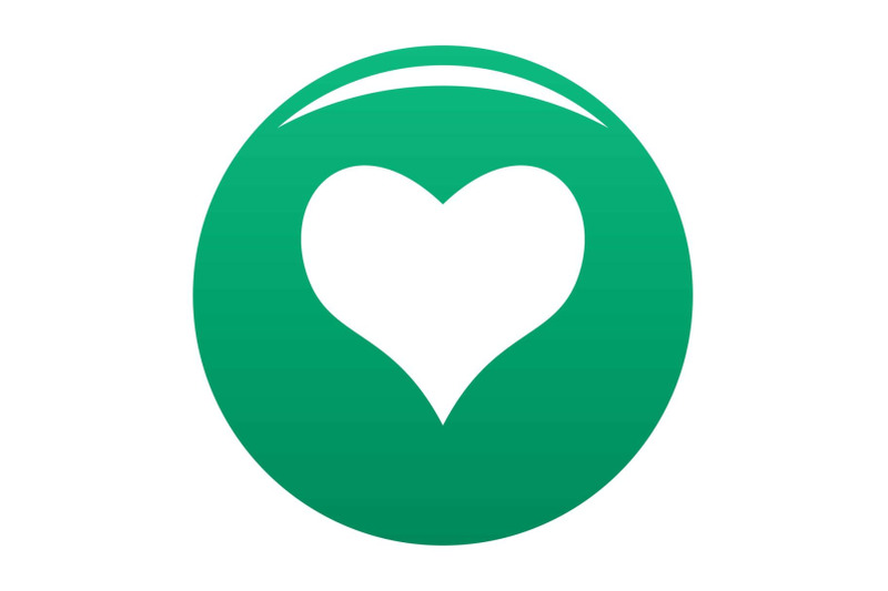 kind-heart-icon-vector-green