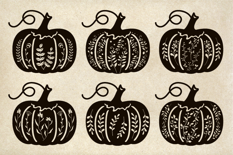 set-of-decorative-pumpkins-svg