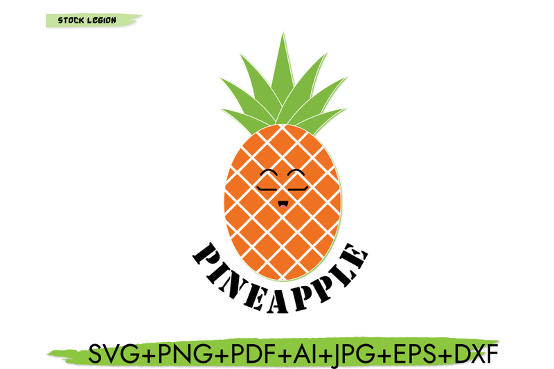 pineapple-sleeping-svg